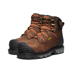 Men's Camden 6" Waterproof Boot INT MET (Carbon Toe) Leather Brown/Black