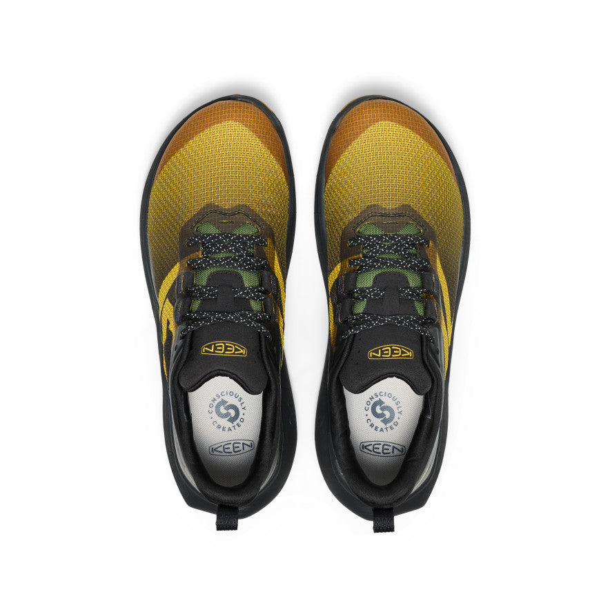 Men's 450 Dirt Waterproof Hiking Shoe Lemon Curry/Black