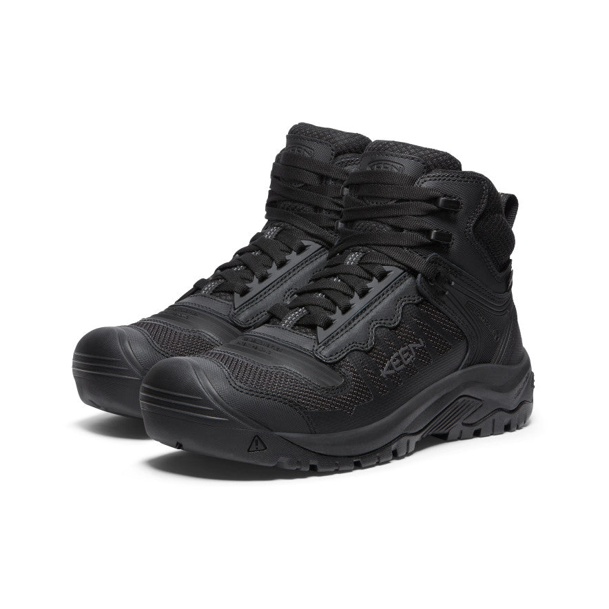 Men's Reno Waterproof Mid (Soft Toe) Black/Black