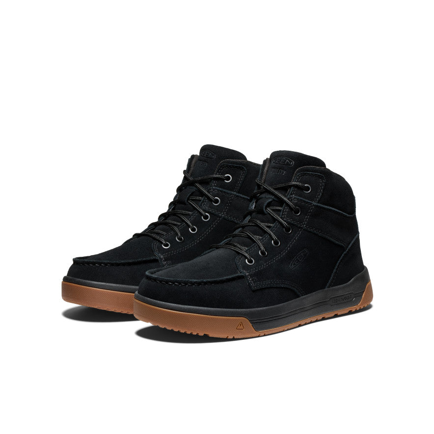 Men's Gibson Boot (Soft Toe) Black/Gum