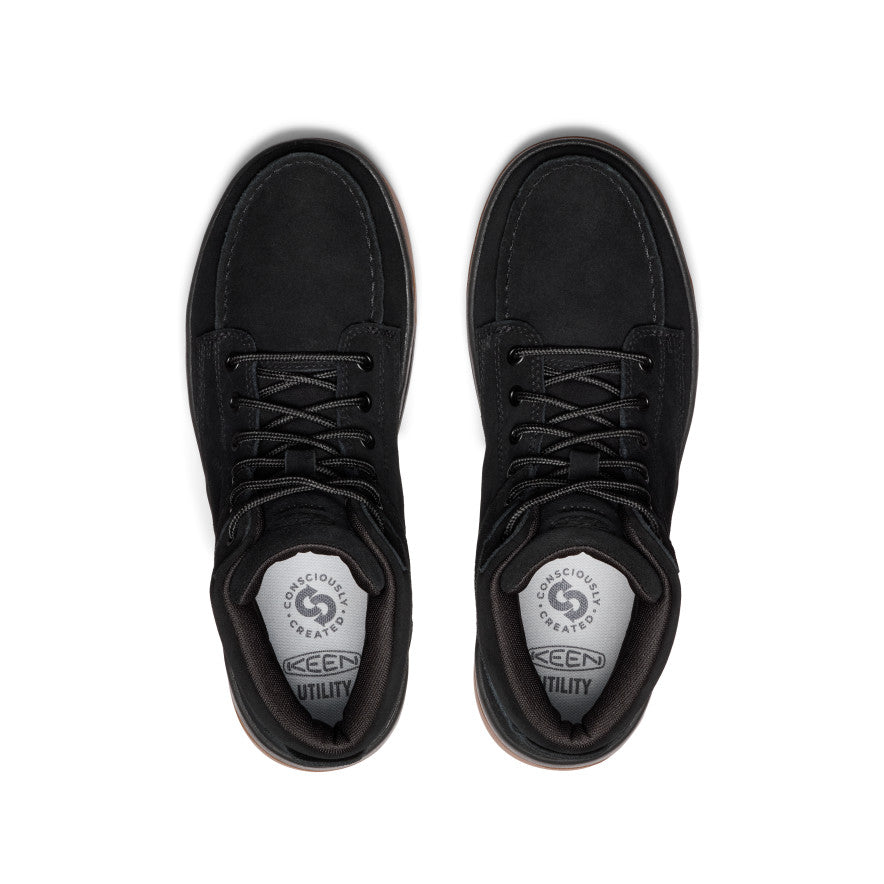 Men's Gibson Boot (Soft Toe) Black/Gum