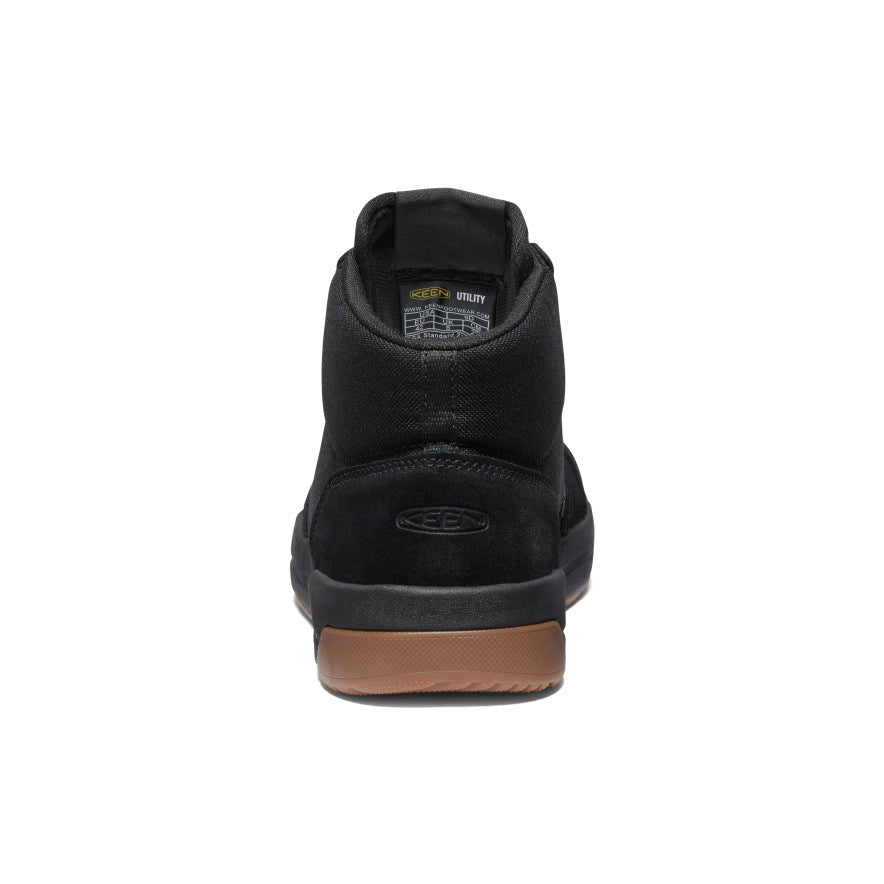 Men's Kenton Mid Work Shoe (Carbon Toe) Black/Gum
