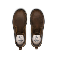 Men's San Jose Chelsea 90° Heel Boot (Aluminum Toe) Cascade Brown/Gum