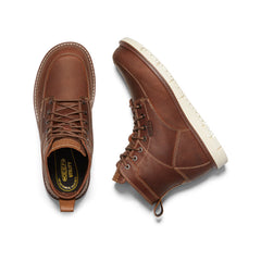 Men's San Jose 6" Boot (Soft Toe) Gingerbread/Off White