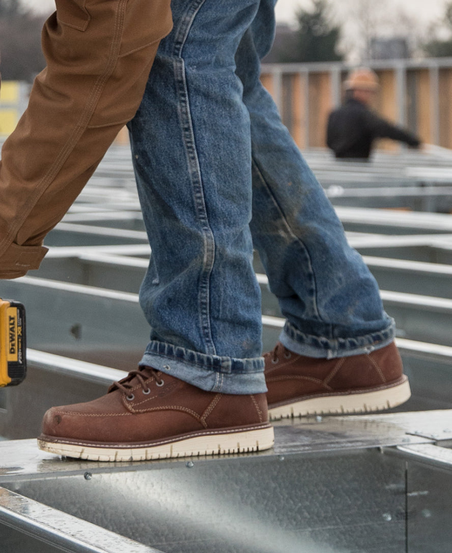 Men's San Jose 6" Boot (Soft Toe) Gingerbread/Off White