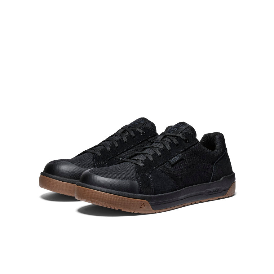 Men's Kenton ESD Work Shoe (Carbon Toe) Black/Gum