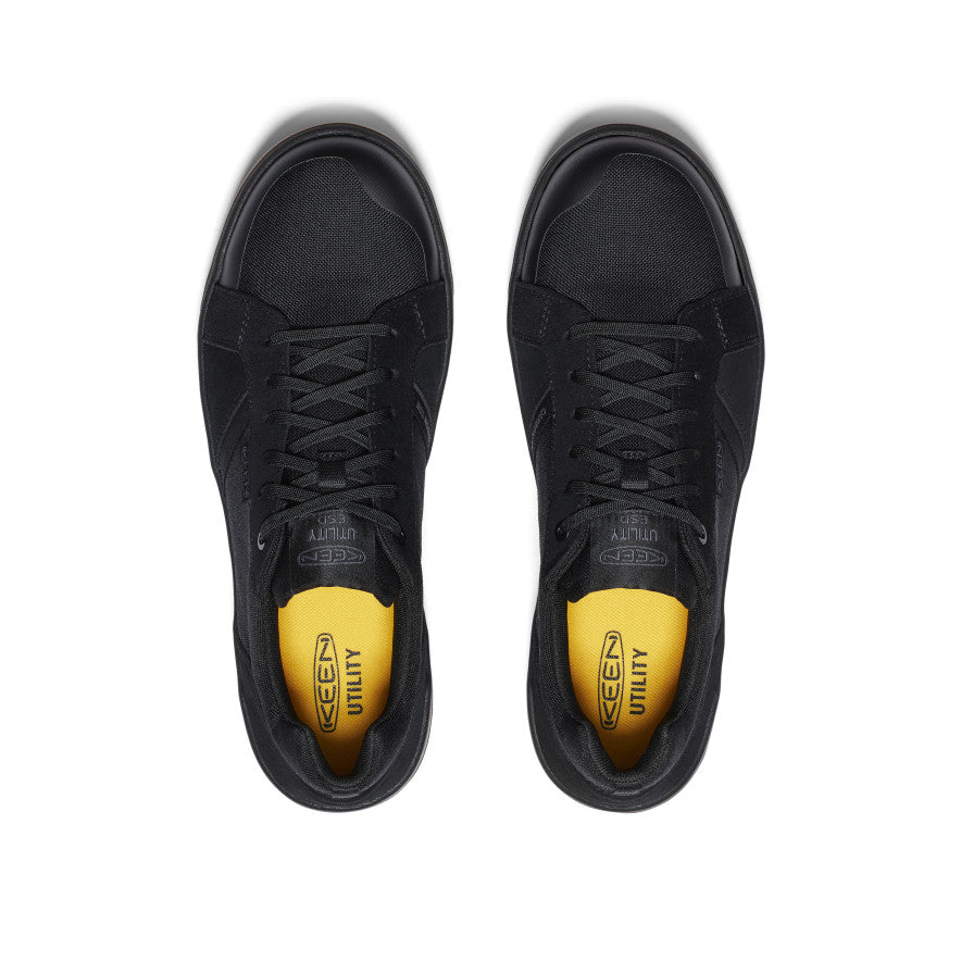 Men's Kenton ESD Work Shoe (Carbon Toe) Black/Gum