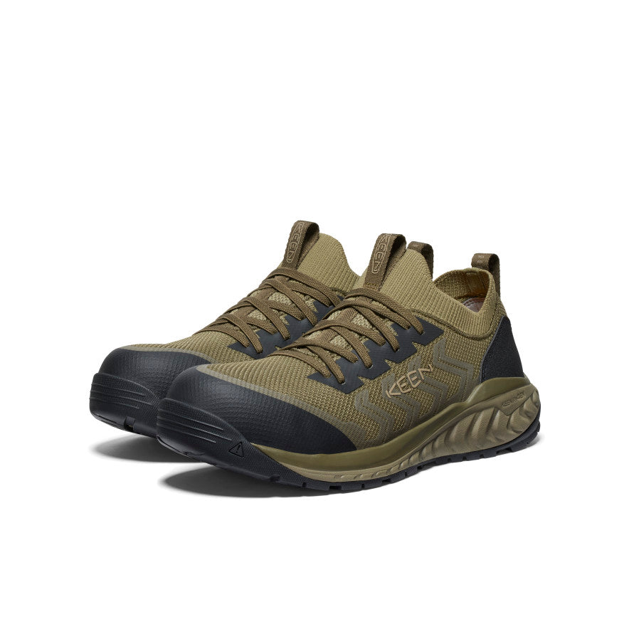 Men's Arvada Shift Work Sneaker (Carbon Toe) Martini Olive/Black
