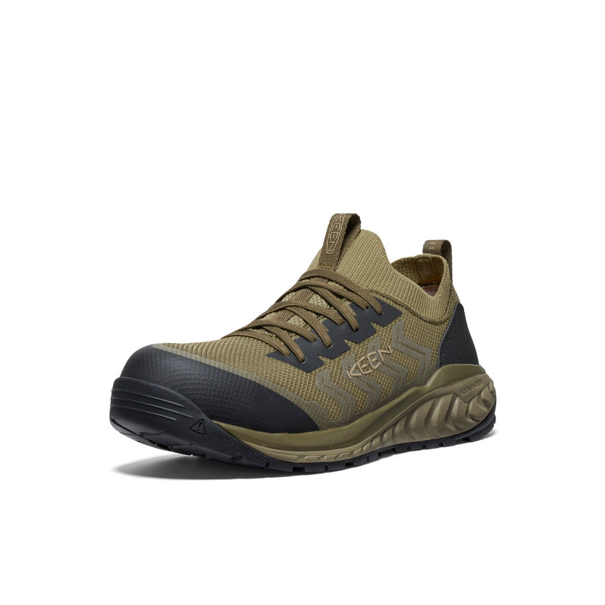 Men's Arvada Shift Work Sneaker (Carbon Toe) Martini Olive/Black