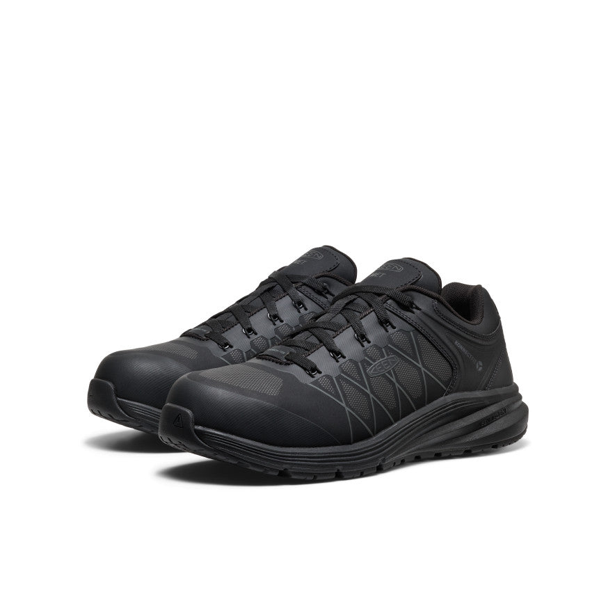 Men's Vista Energy XT Work Sneaker INT MET (Carbon Toe) Black/Magnet