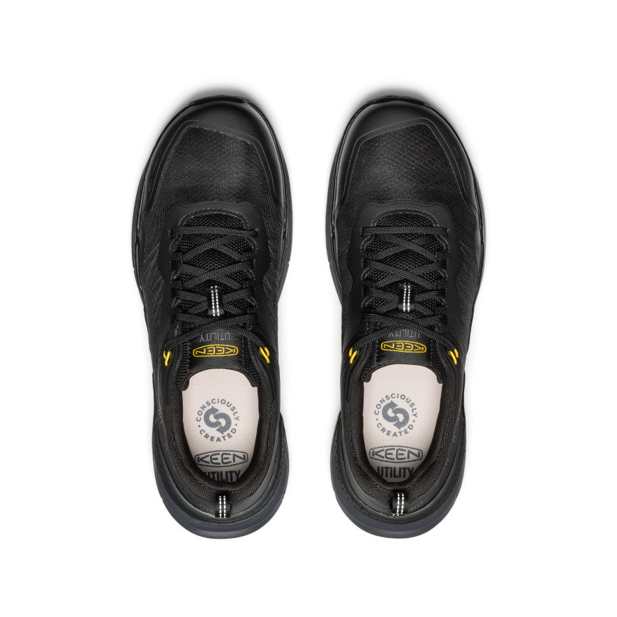 Men's Speedworks Work Sneaker (Carbon Toe) Black/Steel Grey