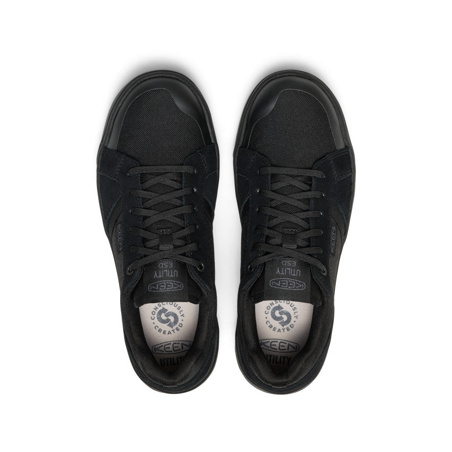 Men's Kenton ESD Work Shoe (Soft Toe) Black/Black