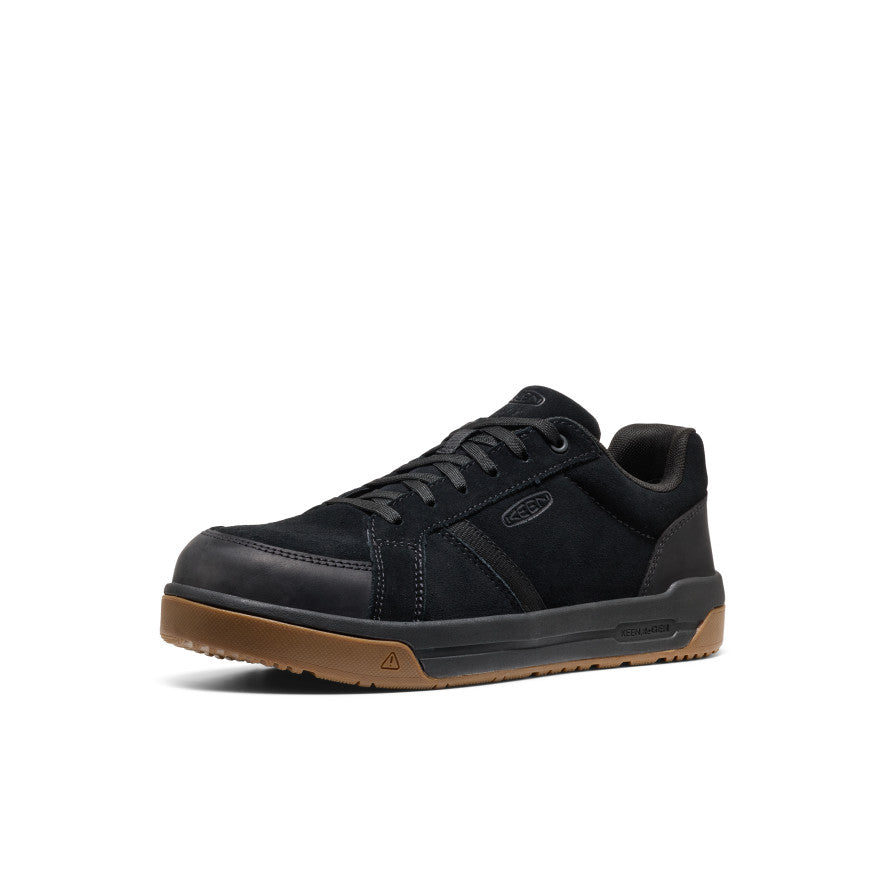 Men's Kenton+ ESD Work Shoe (Carbon Toe) Black/Gum