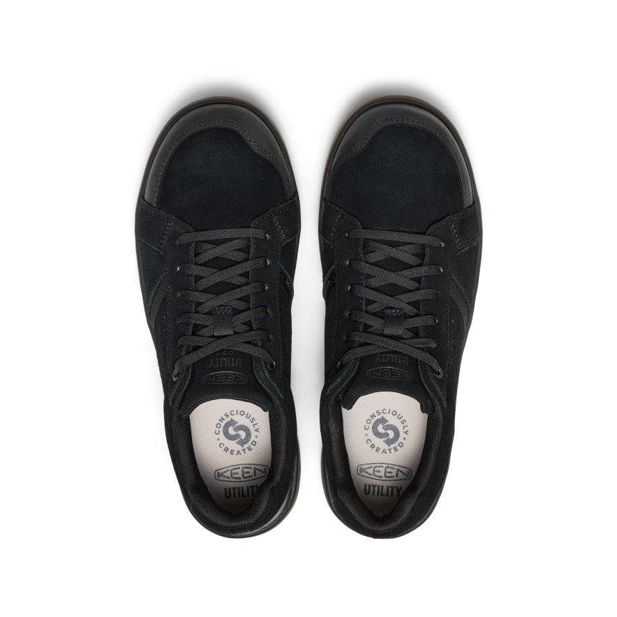 Men's Kenton+ ESD Work Shoe (Carbon Toe) Black/Gum