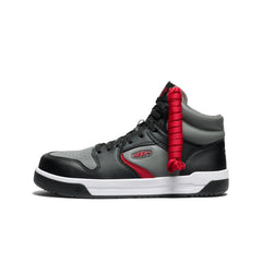Men's Overton Mid Work Shoe (Carbon Toe) Steel Grey/Black