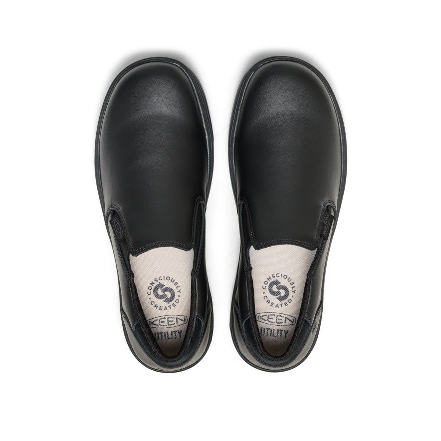 Men's Kenton Shift WTX Work Shoe (Soft Toe) Black/Black