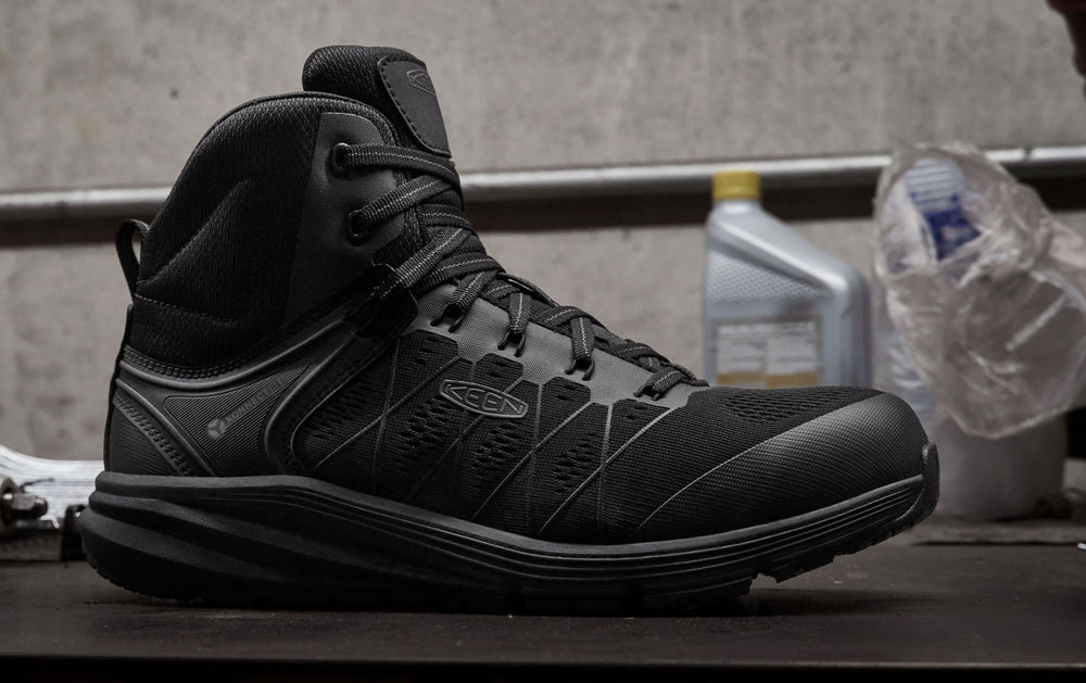 Men's Vista Energy Mid (Carbon Toe) Black/Raven