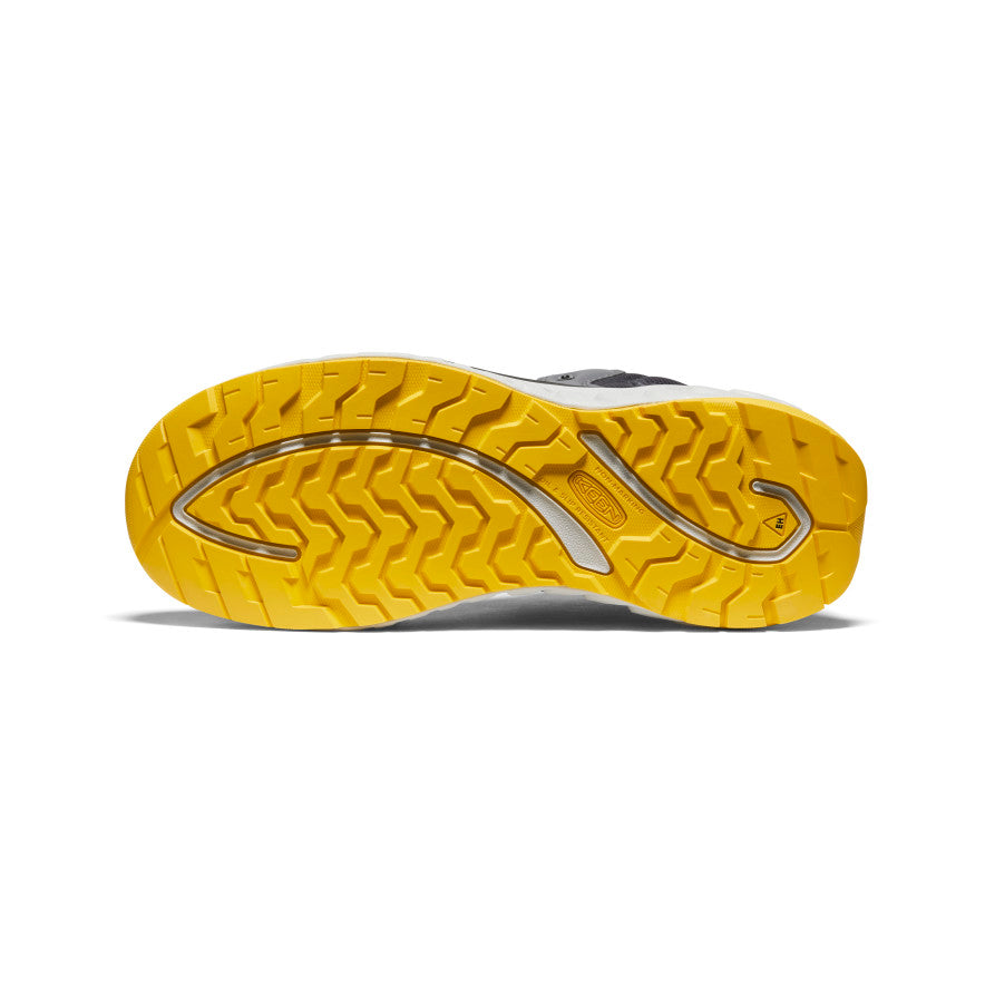 Men's Arvada Mid Work Sneaker (Carbon Toe) Black/Keen Yellow