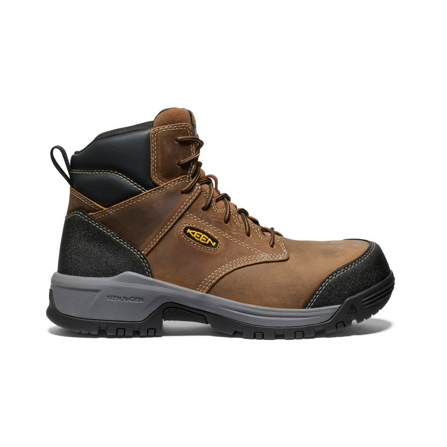 Men's Evanston 6" ESD Boot (Carbon Toe) Bison/Black
