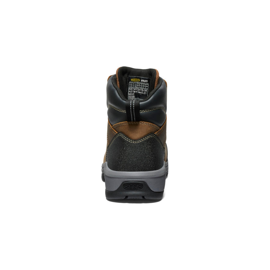 Men's Evanston 6" ESD Boot (Carbon Toe) Bison/Black