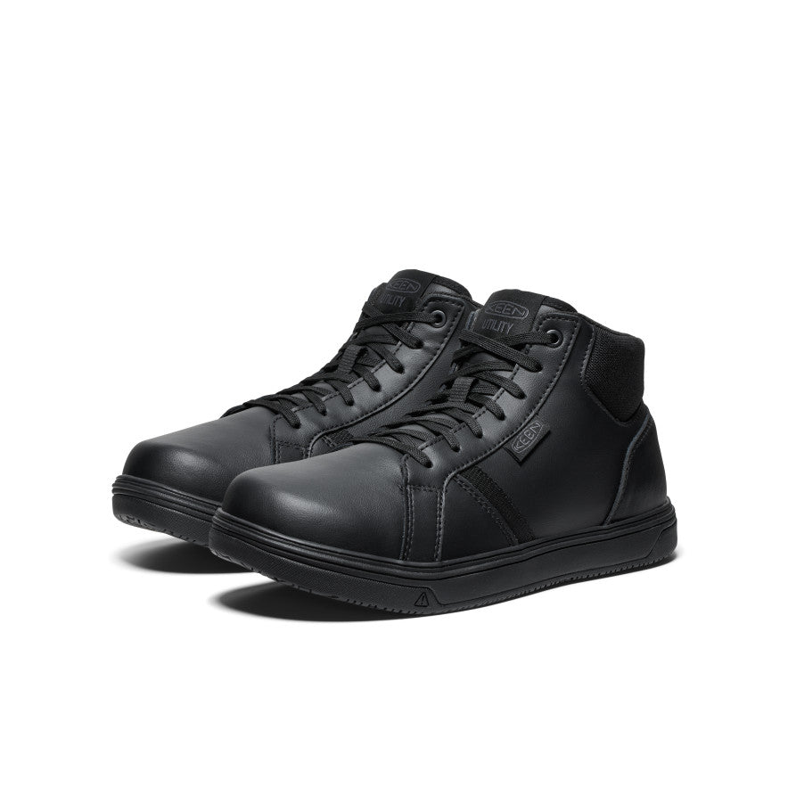 Men's PTC Kenton Mid Work Shoe (Soft Toe) Black/Black