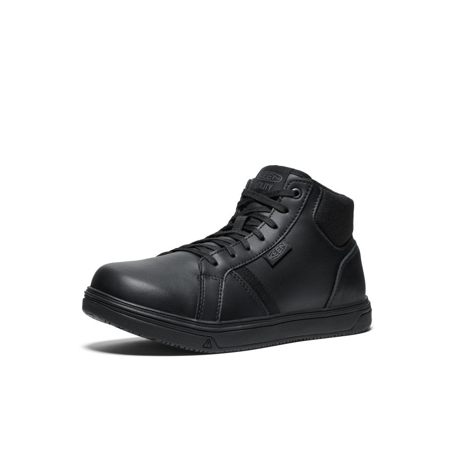 Men's PTC Kenton Mid Work Shoe (Soft Toe) Black/Black