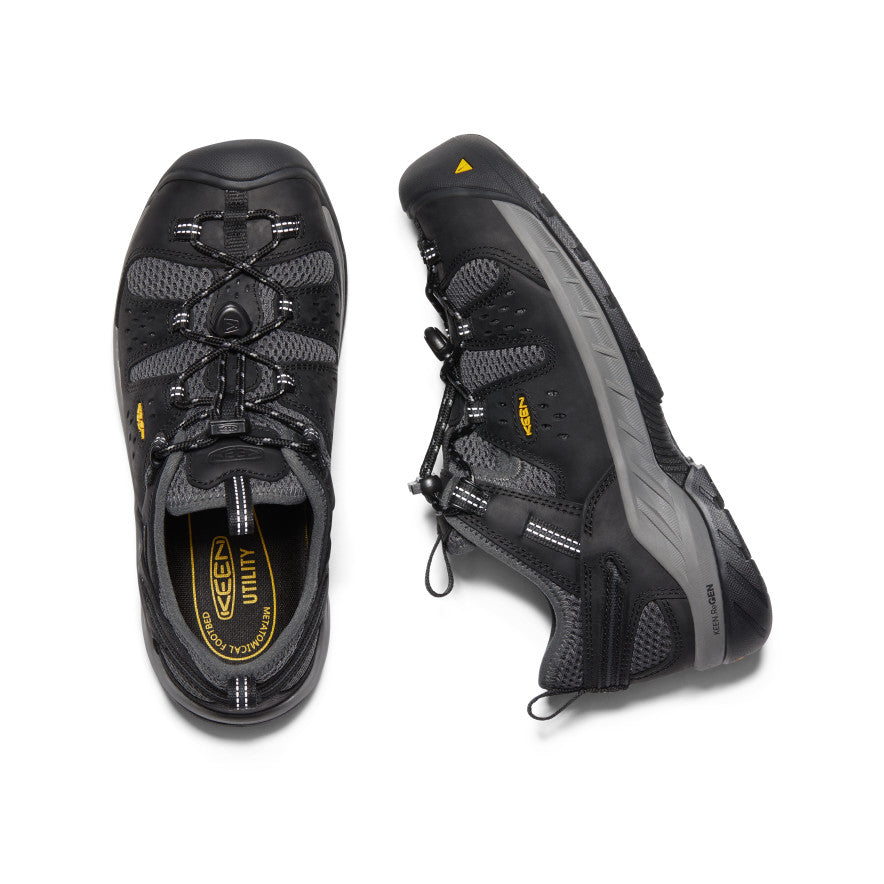 Men's Atlanta Cool II (Steel Toe) Black/Dark Shadow