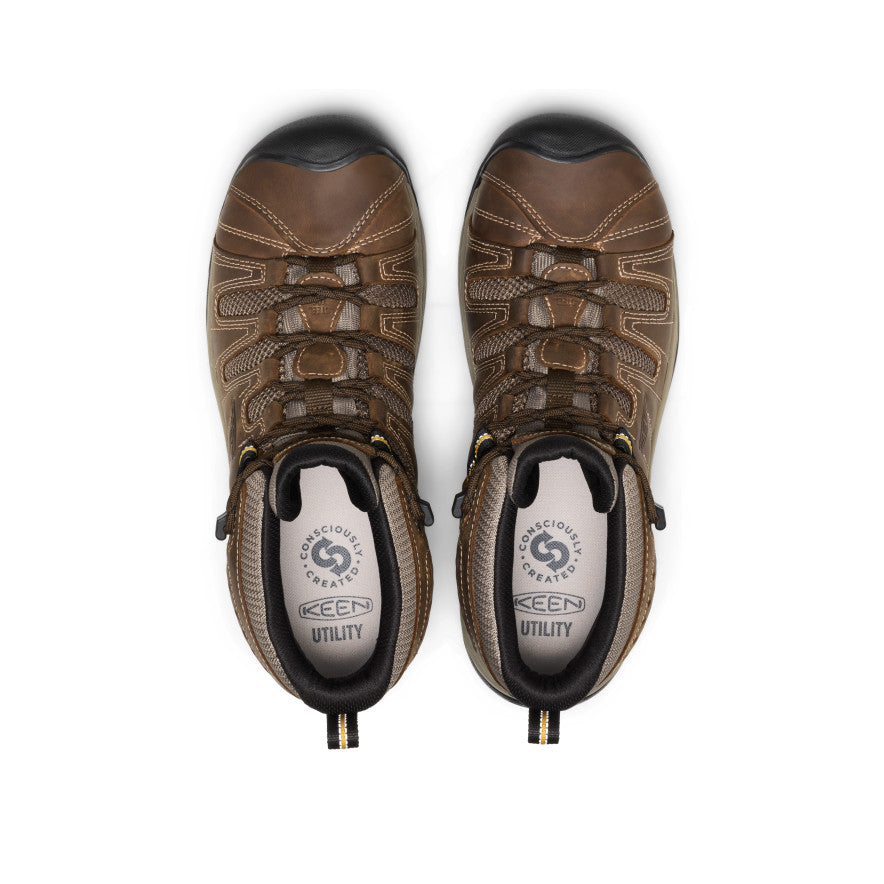 Men's Flint II Boot (Steel Toe) Cascade Brown/Golden Rod