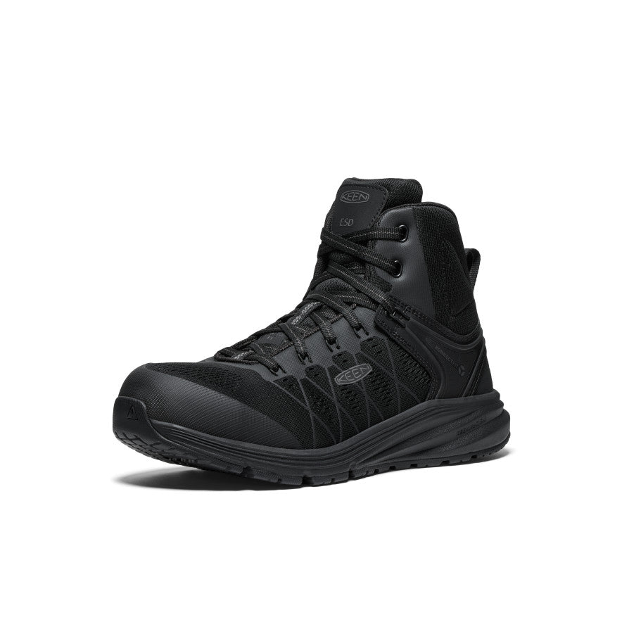 Men's Vista Energy Mid ESD (Carbon Toe) Black/Black