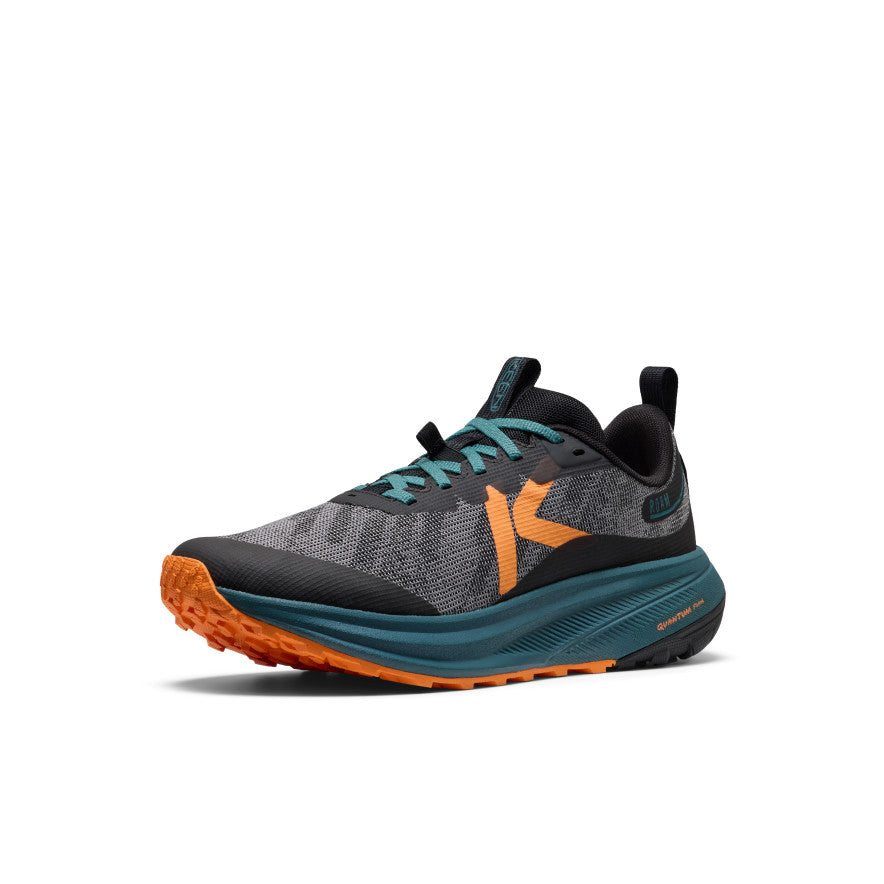 Men's Roam Trail Running Shoe Black/Orange Peel