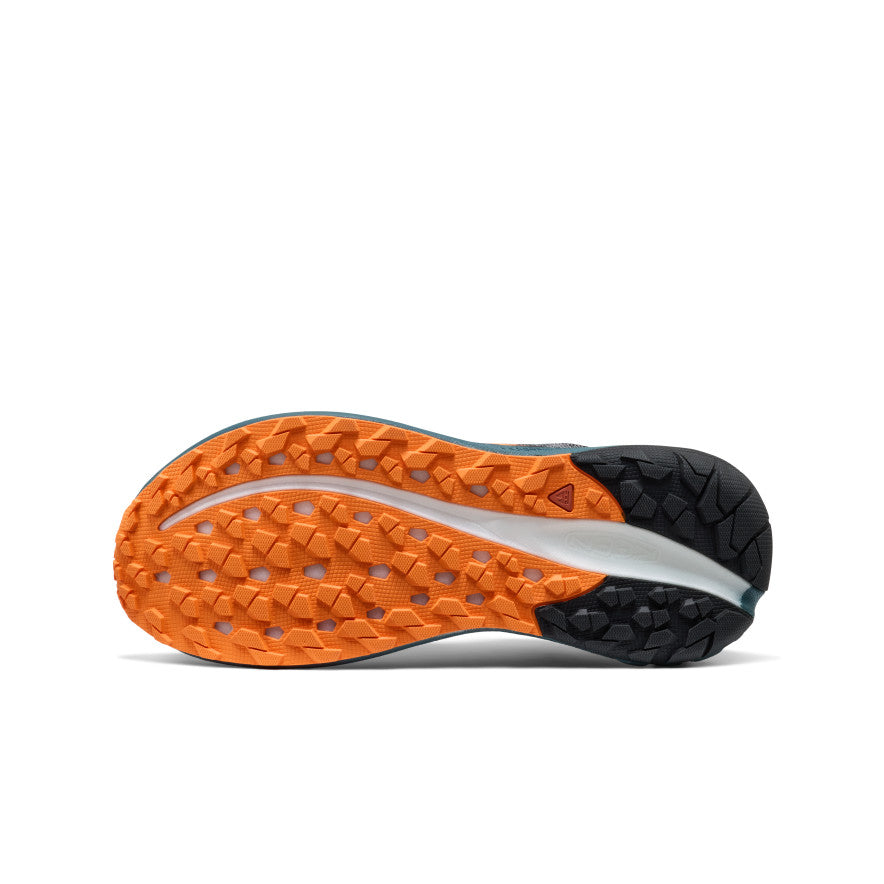 Men's Roam Trail Running Shoe Black/Orange Peel