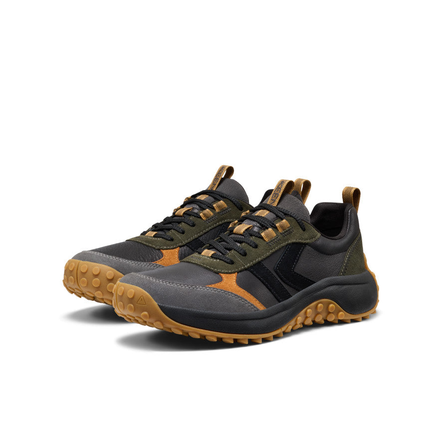 Men's KS86 Leather Sneaker Forest Night/Keen Maple