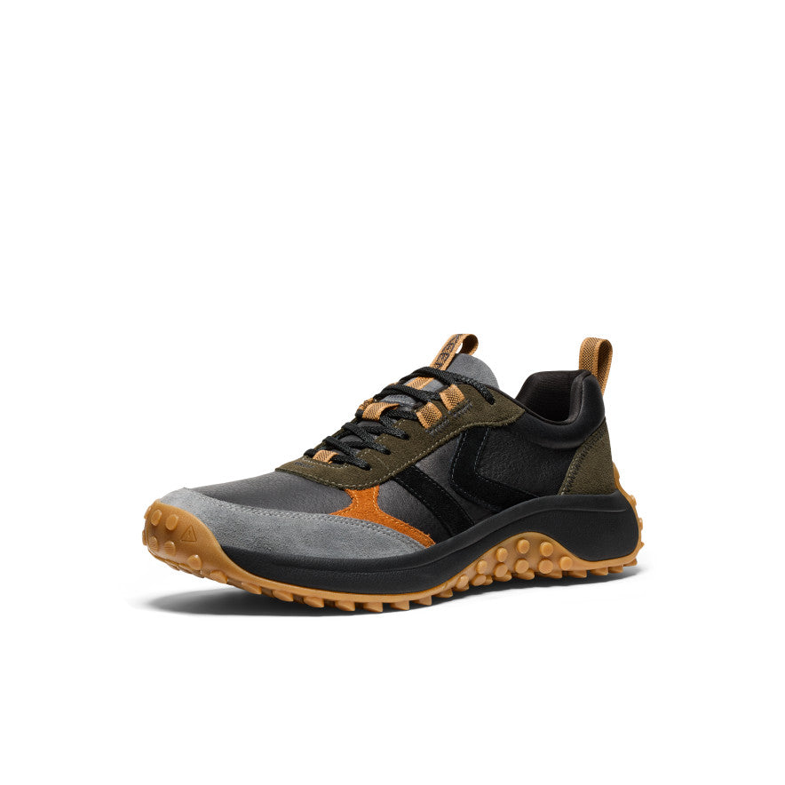 Men's KS86 Leather Sneaker Forest Night/Keen Maple