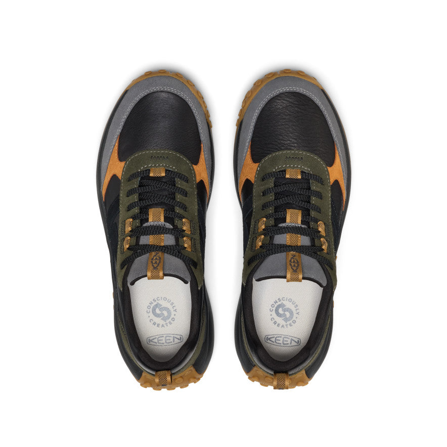 Men's KS86 Leather Sneaker Forest Night/Keen Maple