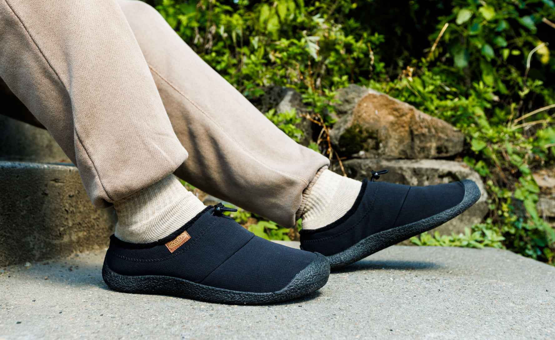 Men's Howser III Slide Black/Black Recycled