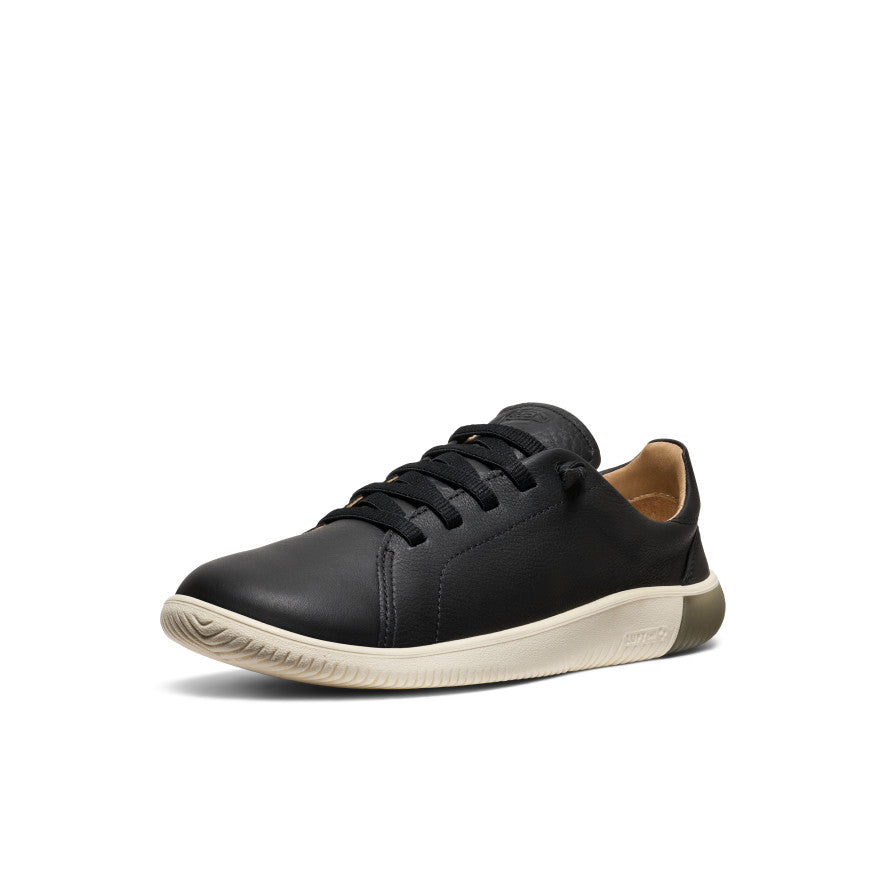 Men's KNX Leather Sneaker Black/Star White