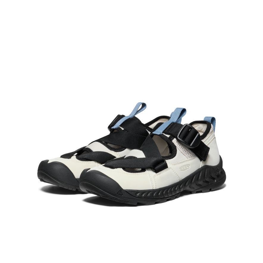 All Gender Hoodzerra Sandal Silver Birch/Black