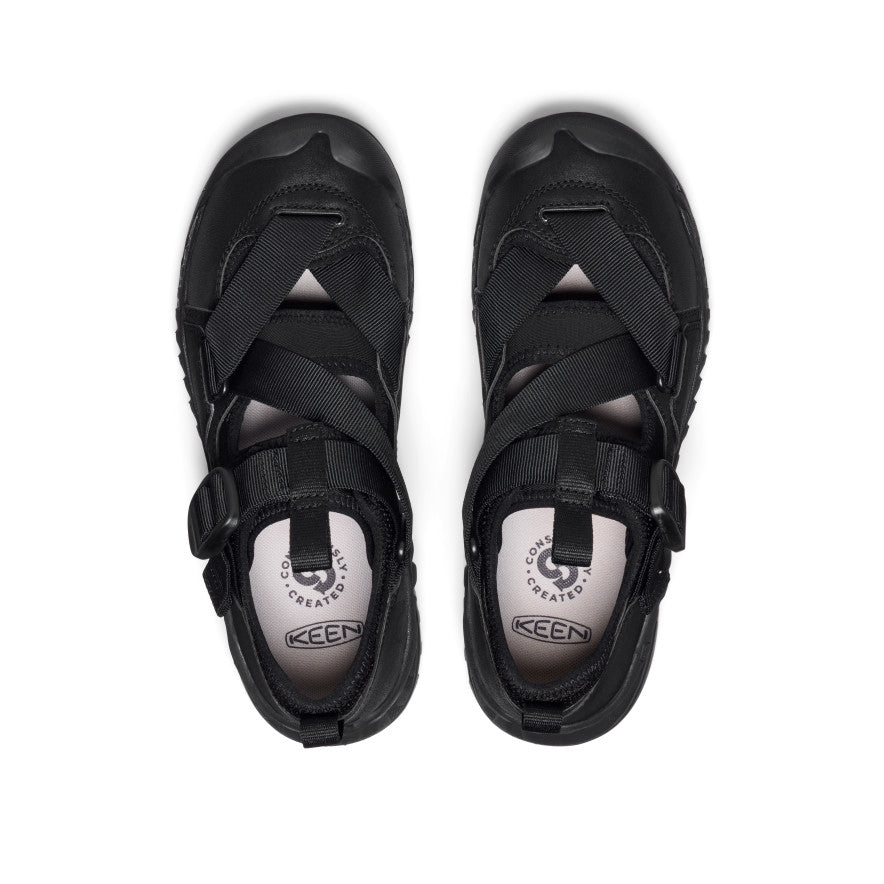 All Gender Hoodzerra Sandal Black/Black