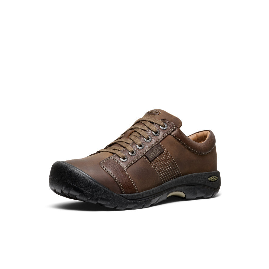 Men's Austin Shoe Wide Chocolate Brown