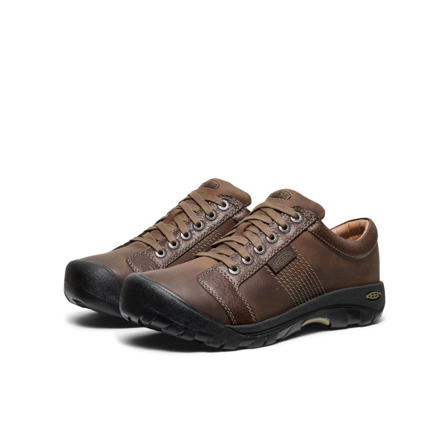 Men's Austin Shoe Wide Chocolate Brown