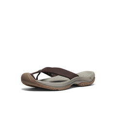 Men's Waimea Leather Flip-Flop Java/Plaza Taupe