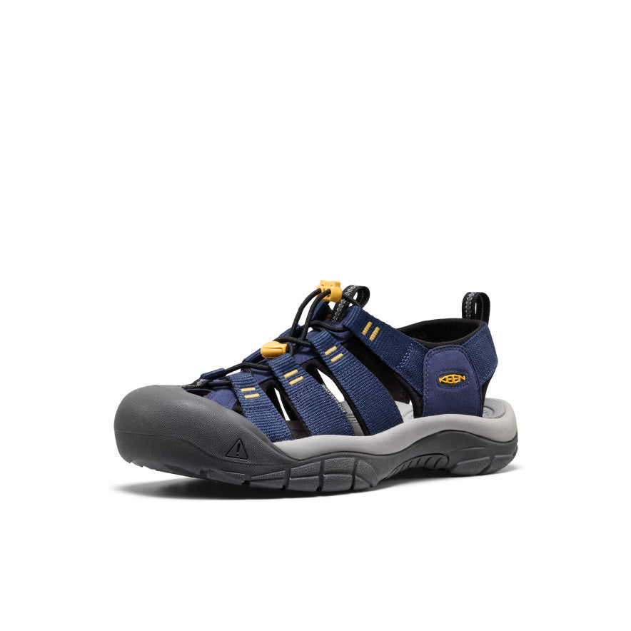 Men's Newport H2 Sandal Naval Academy/Keen Yellow