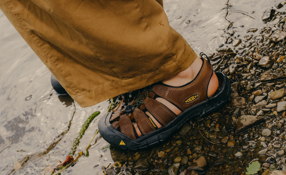Men's Newport Leather Sandal Bison
