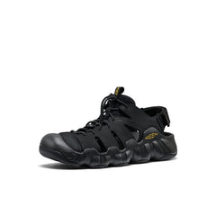 Men's Hyperport Fisherman Leather Sandal Black/Keen Yellow