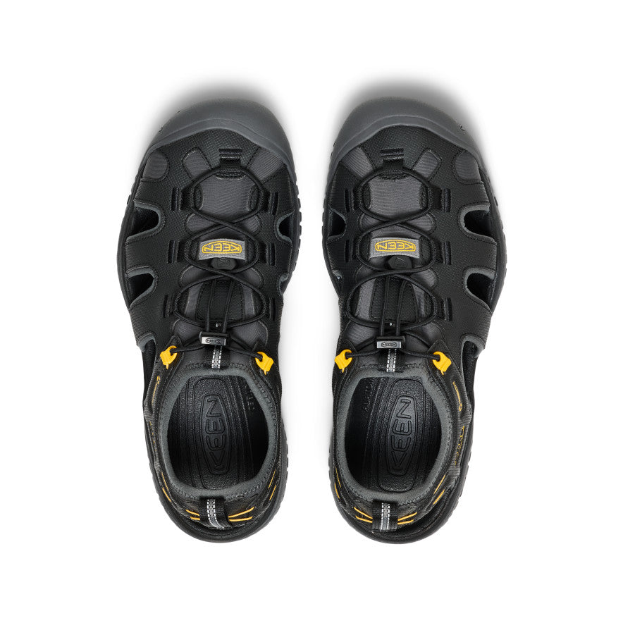 Men's SOLR Sandal Black/Gold