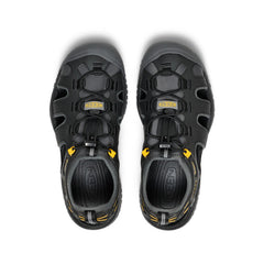 Men's SOLR Sandal Black/Gold