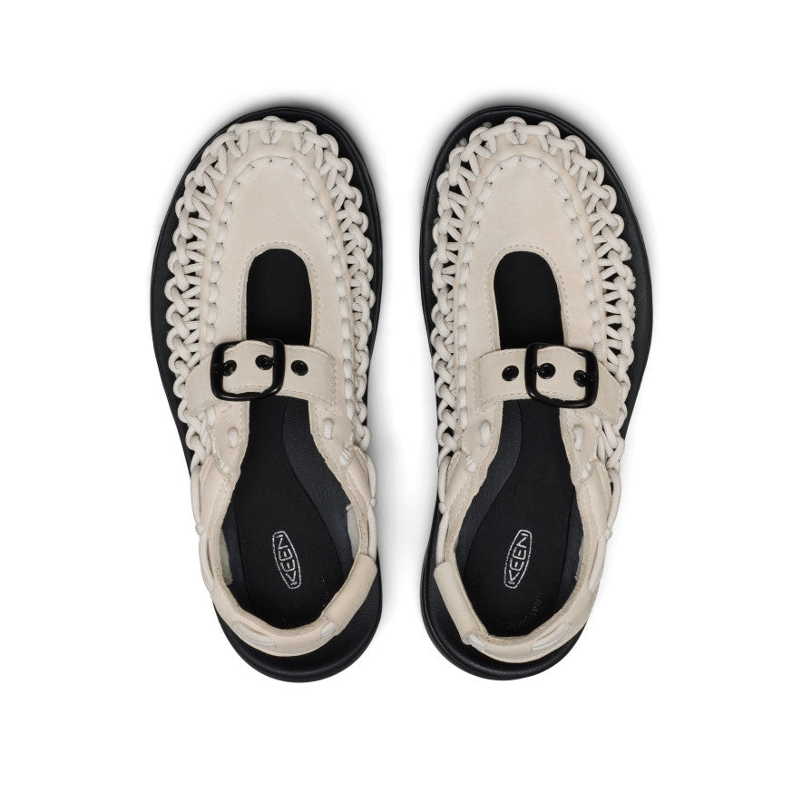 All Gender UNEEK PLT Mary Jane Sneaker Birch Smooth Lea
