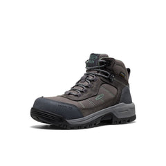 Women's Skokie Waterproof Work Boot (Carbon Toe) Magnet/Black