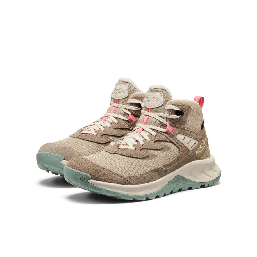 Women's Hightrail Waterproof Hiking Boot Brindle/Pink Lemonade