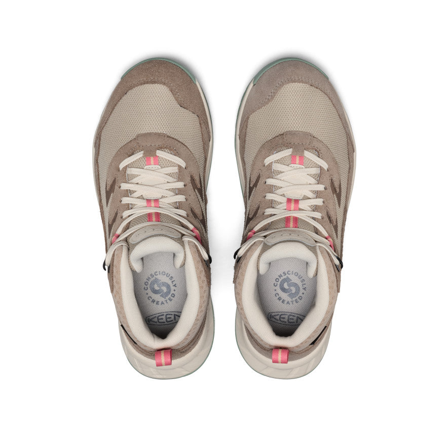 Women's Hightrail Waterproof Hiking Boot Brindle/Pink Lemonade